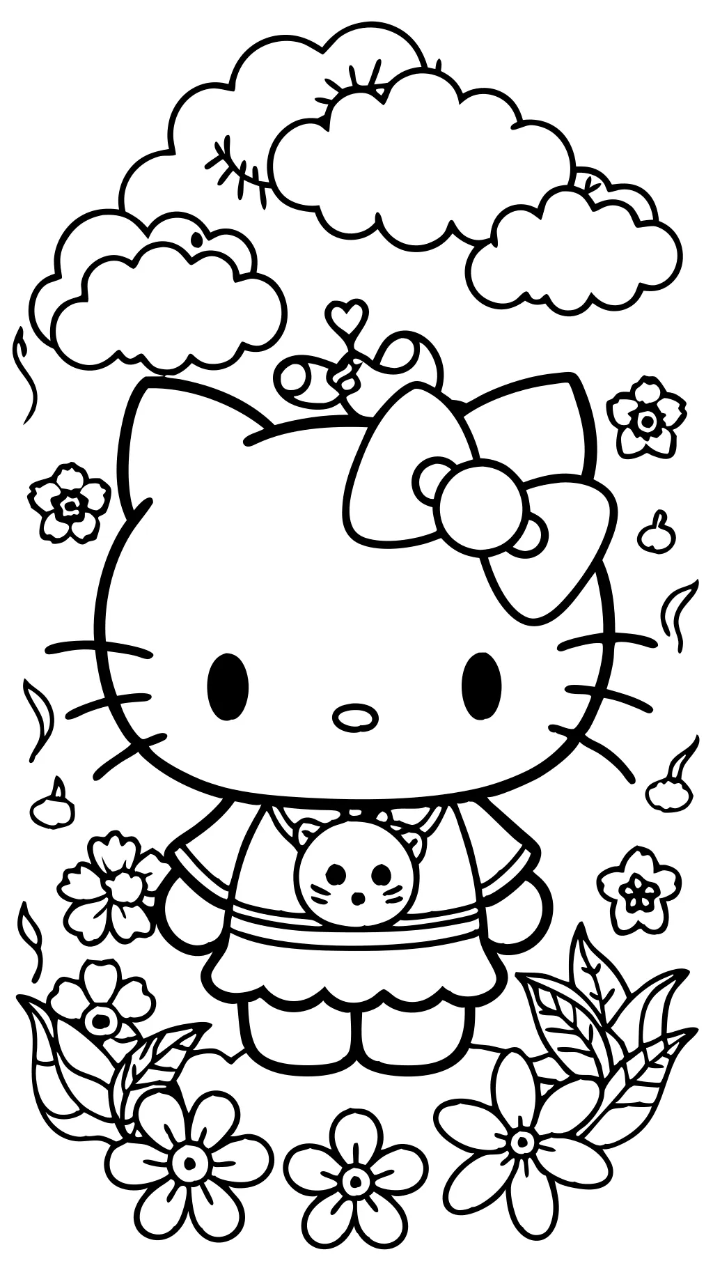 coloring pages sanrio